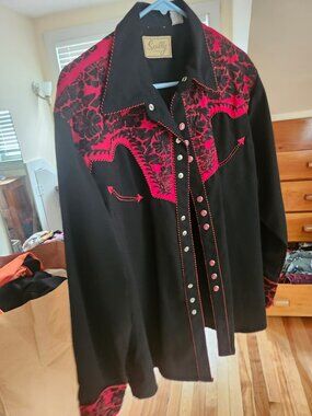Skully Western/Cowboy Shirt